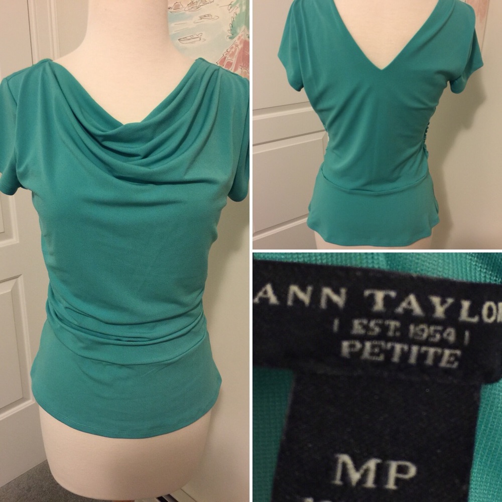 Ann Taylor- Peplum Top